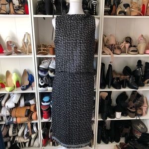 NY&Co Eva mendes black tweed set sz 6